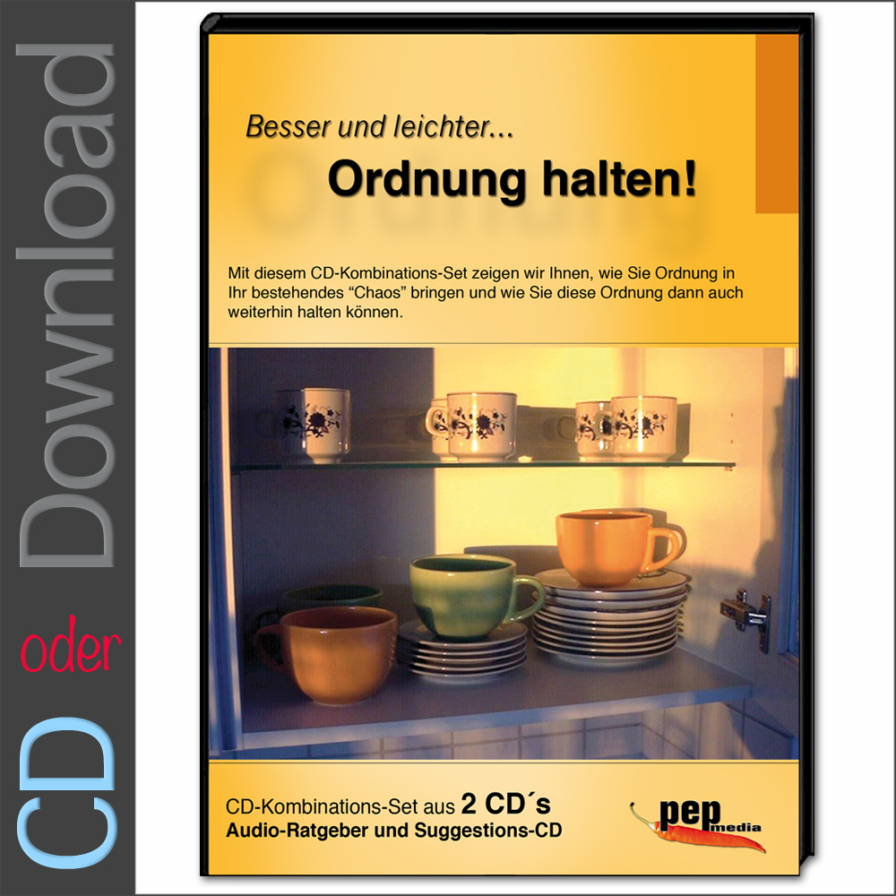 Besser und leichter Ordnung halten! CD o. Download // Hypnose-CD